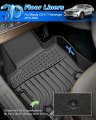 Cartist Floor Mats Custom Fit For Mazda Cx-9 2016-2023 2024i Only 7-seat Not 6-seati All Weather Liners Cx 9 1st 2nd Row Liner