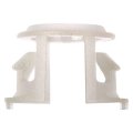 Heater Hose Retainer Clip For Chevy Cavalier Lumina 1993 1994 White Plastic On 0 62 In Diameter Replacement 12543621 