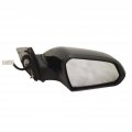 Passenger Side Door Mirror For Hyundai Sonata 2018 2019 Power Glass Non Heated Manual Folding Paintable With Blind Spot 