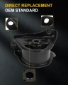 1pc Engine Motor Mount Compatible For Honda Crv Civic Del Sol 5l 1 6l A6506