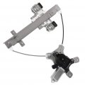 Rear Left Driver Side Rear Right Passenger Power Window Regulators With Motor Fits For Cadillac Escalade 2007-2014 For