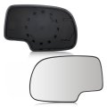 Left Driver Side Mirror Glass Fits For Chevy Silverado Avalanche Suburban Tahoe Gmc Sierra Yukon Cadillac Escalade Esv Ext 