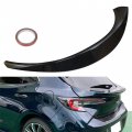Labwork Rear Tailgate Spoiler Wing Replacement For 2019-2021 Toyota Corolla Hatchback Glossy Black