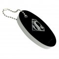 Graphics More Superman Steel Logo Floating Keychain Oval Foam Fishing Boat Buoy Key Float