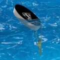 Graphics More Superman Steel Logo Floating Keychain Oval Foam Fishing Boat Buoy Key Float