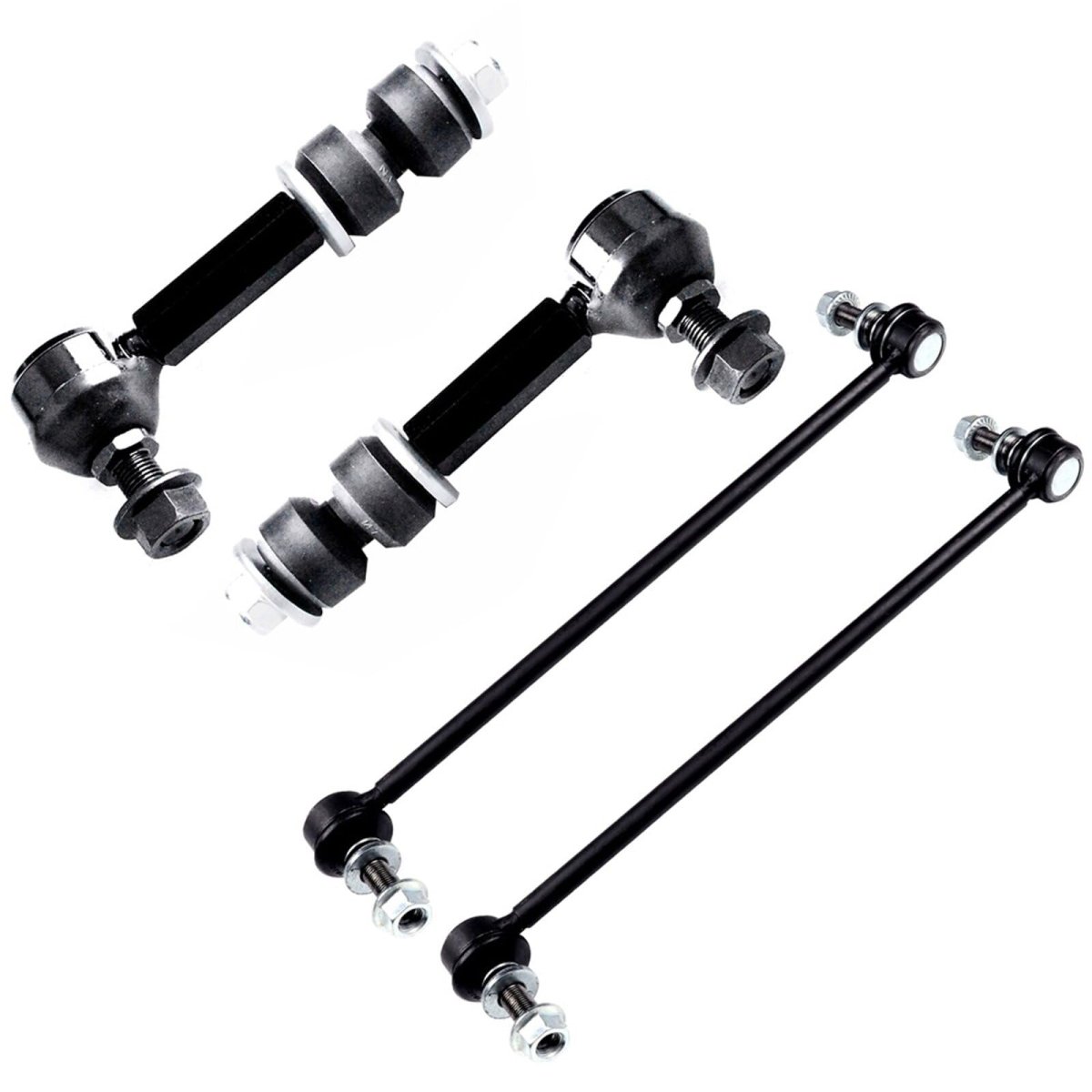 Front And Rear Sway Bar End Link Kit K750043 K750257 For 2006 2017 Toyota Rav4 4 Piece Adjustable Suspension Set