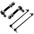 Front And Rear Sway Bar End Link Kit K750043 K750257 For 2006 2017 Toyota Rav4 4 Piece Adjustable Suspension Set 