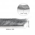 Uxcell Weather Stripping Brush 20ft L X 3 W 0 5 H Self-adhesive Seal Weatherstrip Sweep Gray For Door Window