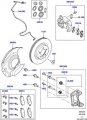 Britpart Front Brake Pad Wear Sensor Compatible With Land Rover Range Supercharged 2006-2009 4 2l Part Sem500050
