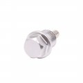 Uxcell M14 X 1 5mm Thread Silver Tone Magnetic Car Oil Pan Drain Bolt Kit With Washer