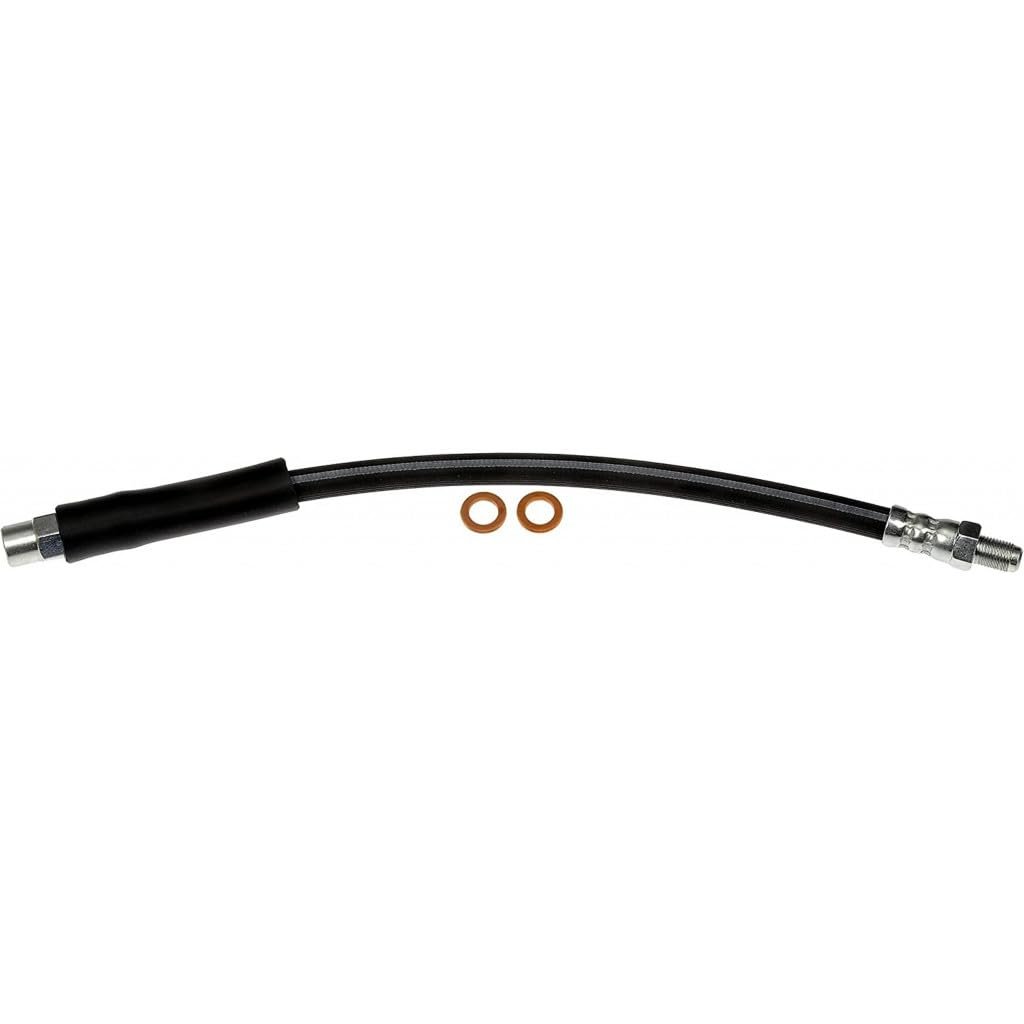 Brake Hose For Bmw 525i 530i 2003 2004 2005 2006 2007 Black Flexible With Treated Steel Fittings 12 88 In Length Part