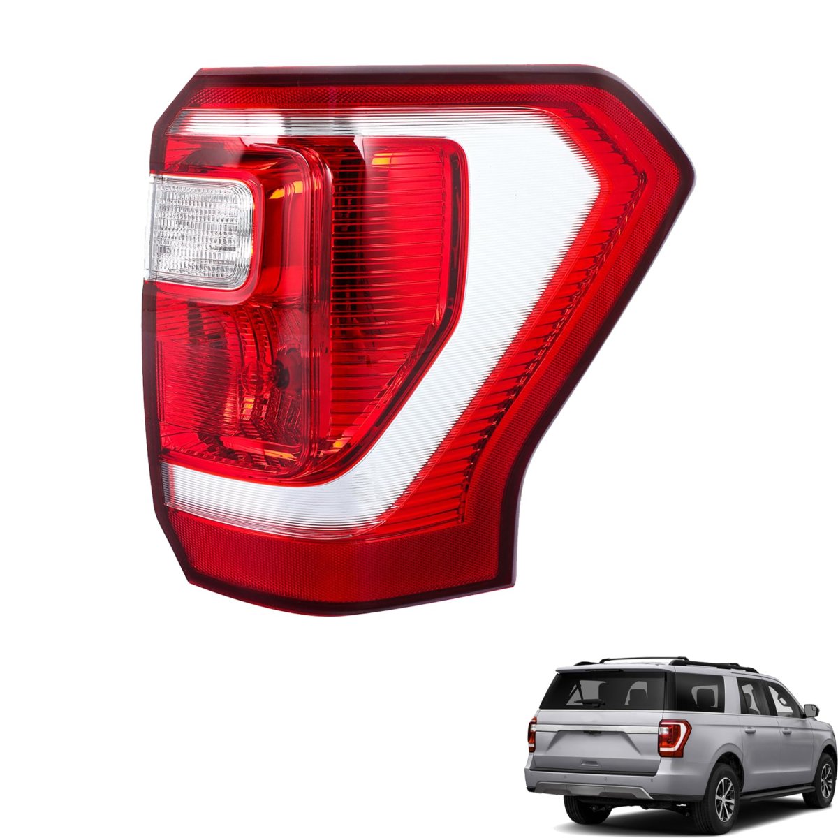 1 Pc Tail Light Assembly Replacement For Expedition 2018 2019 2020 2021 Right Passenger Side