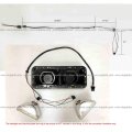 2 Set 3 Wire Universal High Low Beam 6 Separate Plug Connector Fit Kenworth Peterbilt Western Star Freightline
