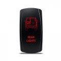 Ch4x4 Rocker Switch For Toyota Land Cruiser 70 Series Rear Lights Symbol Red Led
