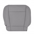 U S Autoseatcover 2017 For Ford F150 Lariat Passenger Side Bottom Perf Leather Seat Cover Gray 