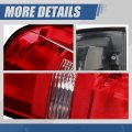Auto Dynasty Gm2801270 Factory Style Rear Tail Lights Brake Lamps Assembly With Running Light Compatible Chevy Colorado
