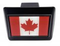Elektroplate Canada Maple Leaf Flag L Unifolia All Metal Black Hitch Cover For Trucks And Suvs Fits Standard 2 Trailer