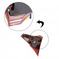 Wflnhb Inner Right Side Tail Light Assembly Replacement For Toyota Rav4 2013-2015 Passenger Rear Brake Lamp