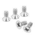 25 Pcs 2-56x3 16 Inches Machine Screws Phillips Pan Cross Head Fasteners Bolts 304 Stainless Steel Silver For Wall Socket House 