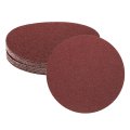 15pcs 8-inch Psa Sanding Discs 40 Grits Aluminum Oxide Self Adhesive Stick Back Sandpapers No-hole Round Wet Dry Sander Papers 