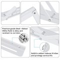 Folding Shelf Brackets 2 Pack Heavy Duty Triangle Bracket For Bench Table Wall Mounted Standing Saving Place Multi Size Max