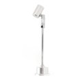 Led Jewelry Showcase Spotlight Mini Floor Standing Cabinet Lamp Soft Light For Indoor Pictures Aluminum Alloy Netural Light 