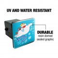 Frosty The Snowman Snow Days Tow Trailer Hitch Cover Plug Insert