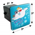 Frosty The Snowman Snow Days Tow Trailer Hitch Cover Plug Insert