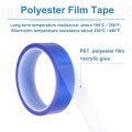 5 Rolls Heat Tape 1 X 108ft High Temperature Resistant Transfer For Sublimation Press Vinyl Electronics 3d Printers Diy Crafts