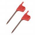 Uxcell Torx Screwdriver T6 S2 Flag Handle Star Driver Key Wrench Spanner 2 Pcs