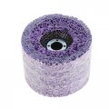 Wflnhb 5 Pack Purple Strip Discs Stripping Wheel 4 X 8 Inch Paint Polish Disc Rust Fit For Angle Grinder Clean Oxidation