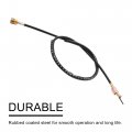 Uxcell 89cm 35 Length Black Rubber Coated Motorcycle Motorbike Speedometer Cable Replacement For Suzuki Gn125