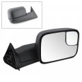 Manual Adjust Extendable Passenger Side Right View Exterior Mirror Glass Replacement For 1994-2001 Dodge Ram 1500 2500 3500 