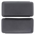 Motoku Black Front Bumper Lower Grille Panel Cover Trim End Kit For Ford F-150 2018-2020