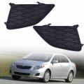 2pcs Fog Light Cover Left And Right Side Replacement For 2009-2010 Corolla 8148202080 To1038115 8148102090 To1039115 