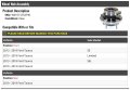 Wheel Bearing Hub Assembly Compatible With 2010-2019 Ford Taurus