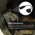 16 Pin Female To 8 Obd2 Obdii Diagnostic Connector Cable For Polaris Atv Motorcycle Slingshot Only