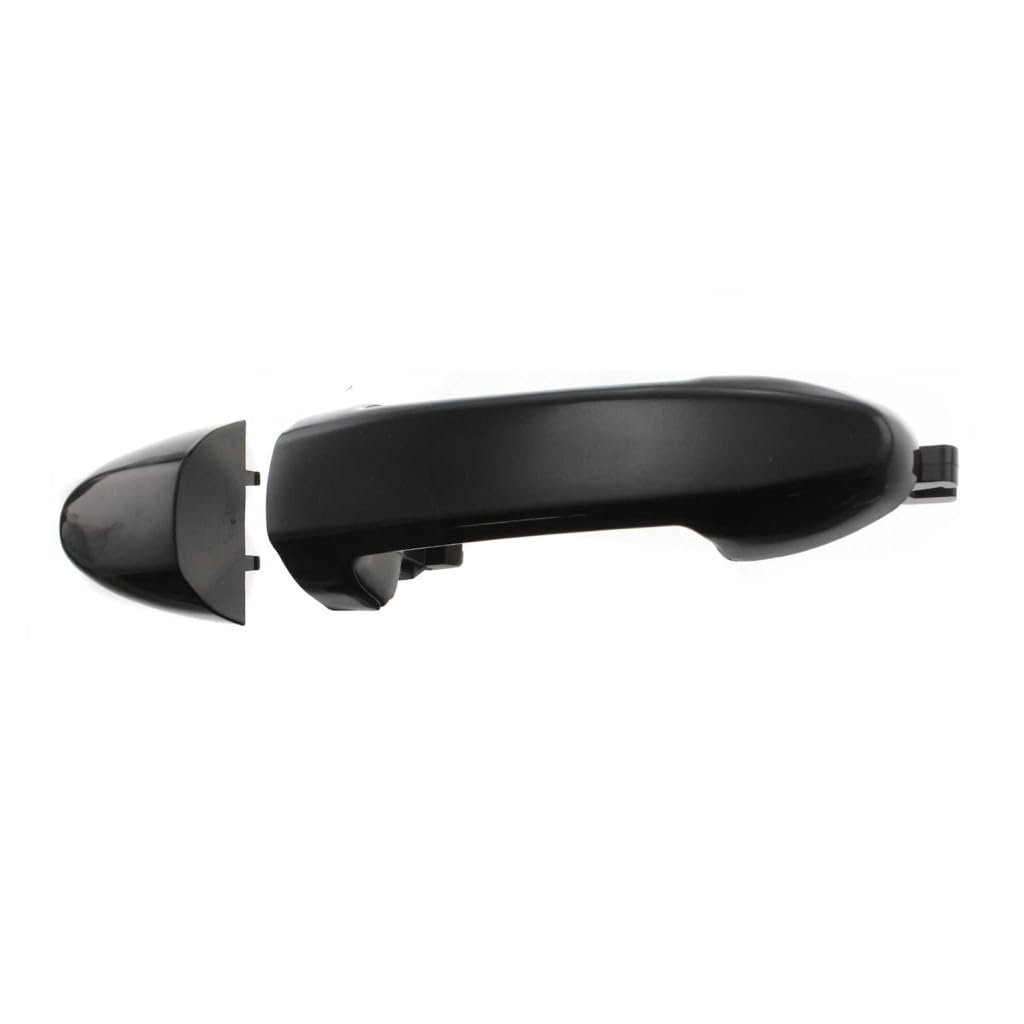 Exterior Door Handles For Mercury Mariner 2005 2011 Front Driver And Passenger Side Pair Smooth Black Without Key Hole