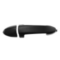 Exterior Door Handles For Mercury Mariner 2005 2011 Front Driver And Passenger Side Pair Smooth Black Without Key Hole