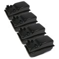 Pack Of 4 Muffler Exhaust For Stihl And Viking Ts400 Ts-400 Handheld Cut Off Saw Stainless Steel Metal 