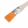 Uxcell 36pcs 6 5 Paint Brush 2 Width Soft Nylon Bristle With Wood Handle For Wall Cabinets Fences