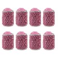 8 Pack Universal Diamond Crystal Car Wheel Tire Valve Caps For Automobiles Trucks Bikes Pink 2 1 4cm 
