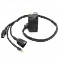 M Mati Control Switch Start Kill Stop Headlight Button For Honda Trx250 1985 1986 1987 35200-ha8-681 35200-ha8-004
