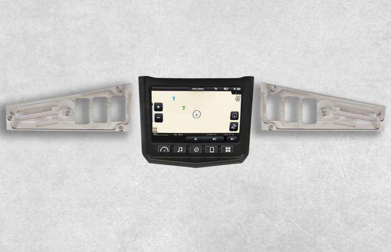Stv Motorsports Custom Aluminum Dash Panel For 2017 Polaris Rzr Xp 1000 Ride Command Edition With 6 Switch Upgrade A Made 100