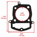 Caltric Head Intake And Cam Tensioner Gasket Set Compatible With Honda Crf230f 2003-2009 2012-2017 2019