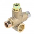 Car Brake Tee 3-way Female Line Way T Shape With Male Nuts Short Union M10 3 16in Pipe 10mm