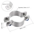 Wall Mount Ceiling Pipe Support 304 Stainless Steel Bracket Clamp For 55mm