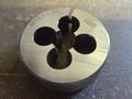 M10 X 50 1 5 In High Speed Steel Round Adjustable Die 