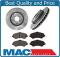 Front 302mm 12 Disc Brake Rotors Ceramic Pads Replacement Part For Jeep Liberty 08-12 