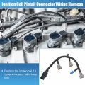 X Autohaux Ignition Coil Wire Harness For Hyundai Santa Fe Xg300 Xg350 Kia Amanti 3 5l 2004-2006 39610-39030 Extension Pigtail